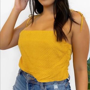 NWT Laura’s Boutique yellow tank